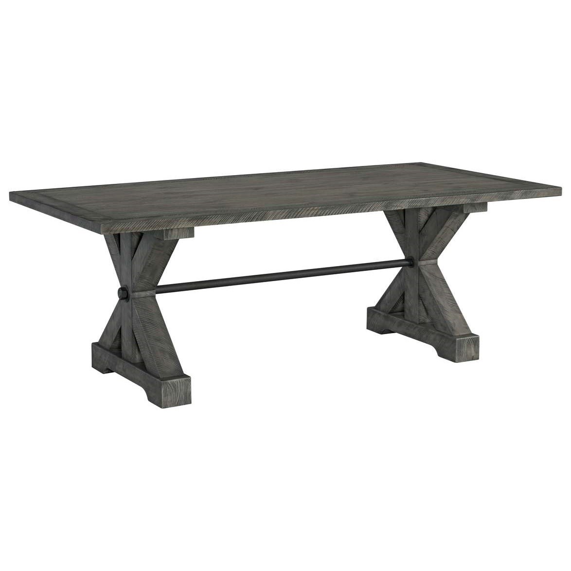 Lane Old Rustic Trestle Dining Table Find Your Furniture
